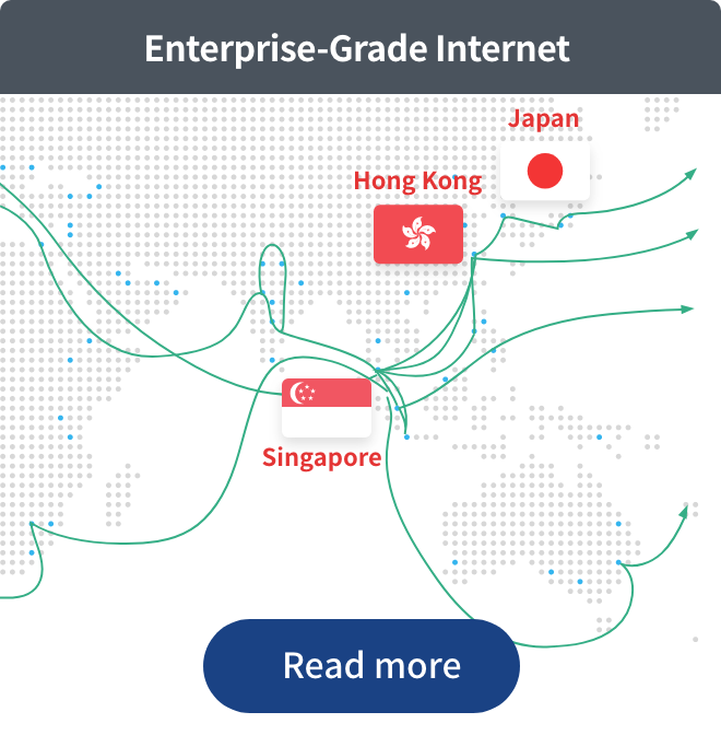 Enterprise-Grade Internet in Asia-Pacific